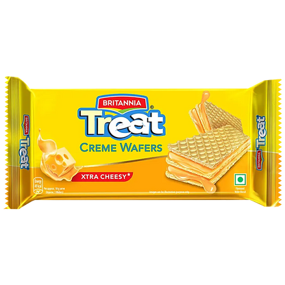 Britannia/ Treat Creme Wafers/ Extra Cheesy (39gm)