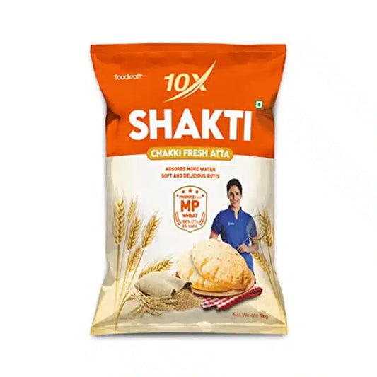 Shakti/ Chakki Fresh Atta/ MP Wheat (1kg)