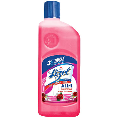 LIZOL DISINFECTANT SURFACE CLEANER FLORAL (500ml)