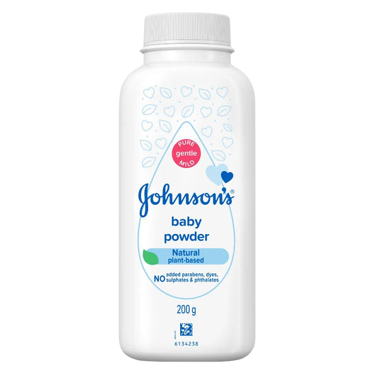 Johnsons/ Baby Powder Natural Plant Based(200gm)