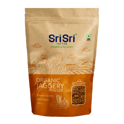 Sri Sri/ Organic Jaggery Powder(500gm)