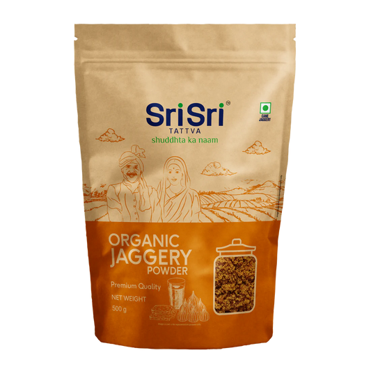 Sri Sri/ Organic Jaggery Powder(500gm)