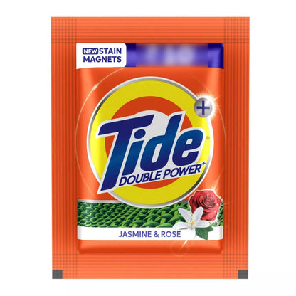 Tide/ Double Power+ Powder laundry Detergent/ Jasmine & Rose (40gm + 35gm)