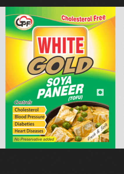 White/ Gold Tofu/ Soya Paneer(200gm)