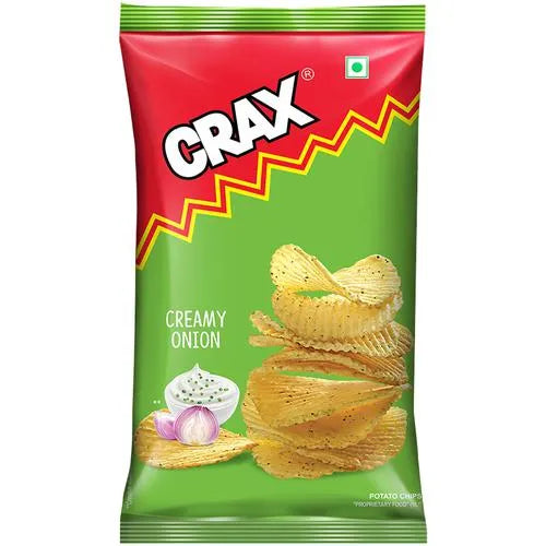 Crax/ Creamy OnIon Chips(56gm)