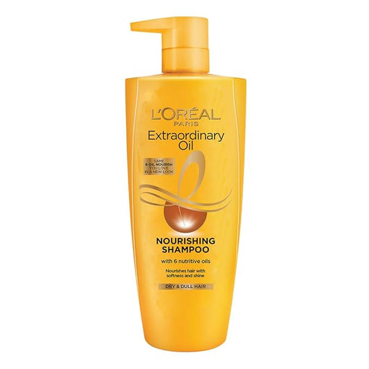 Loreal Paris/ Extraordinary Oil Nourishing Shampoo With 6 Nutritive Oil Dry&amp; Dull Hair(650ml)