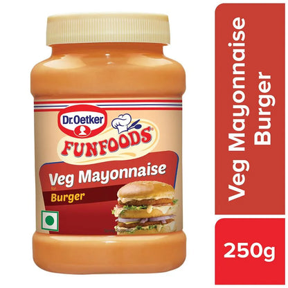 DR.OETKER/ FUNFOODS VEG MAYONNAISE/ FOR BURGER(250gm)