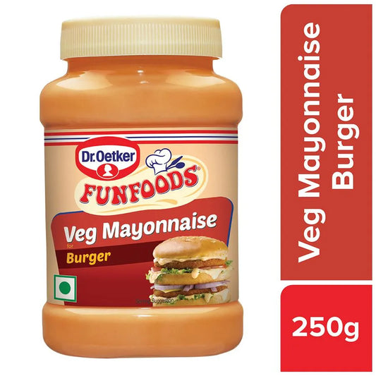 DR.OETKER/ FUNFOODS VEG MAYONNAISE/ FOR BURGER(250gm)