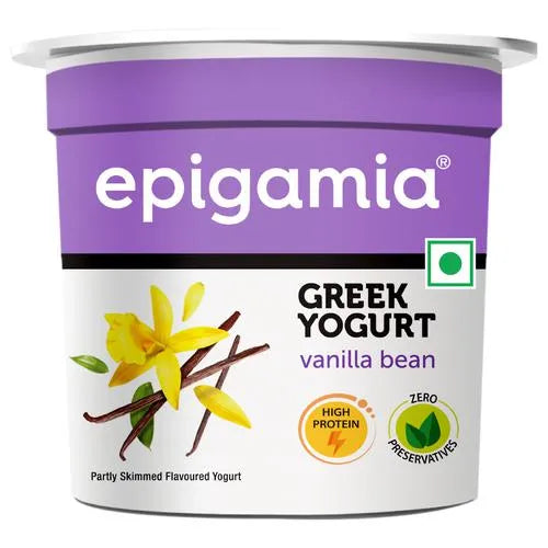 Epigamia/ Greek Yogurt Vanilla Bean(85gm)