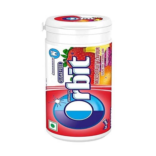 Orbit/ Sugar Free/ Mixed Fruit Flavour Chewing Gum (22gm)