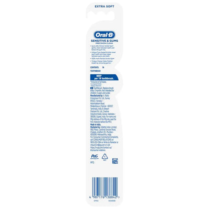 ORAL-B/ SENSITIVE &amp; GUMS/ PRECISION CLEAN/ GENTLE AND DEEP CLEAN