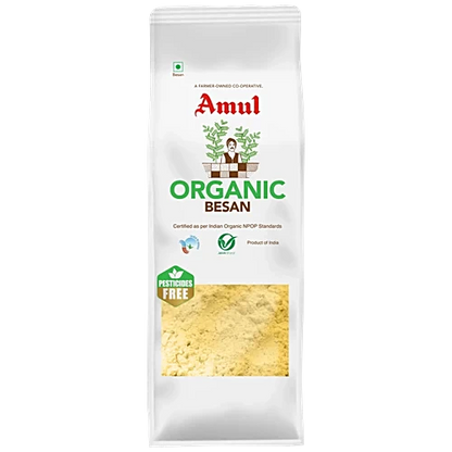 Amul/ Organic - Besan(500g) - Free  From Pesticides