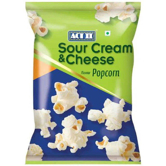 Act II/ Sour Cream & Cheese Flavour Popcorn (50gm)