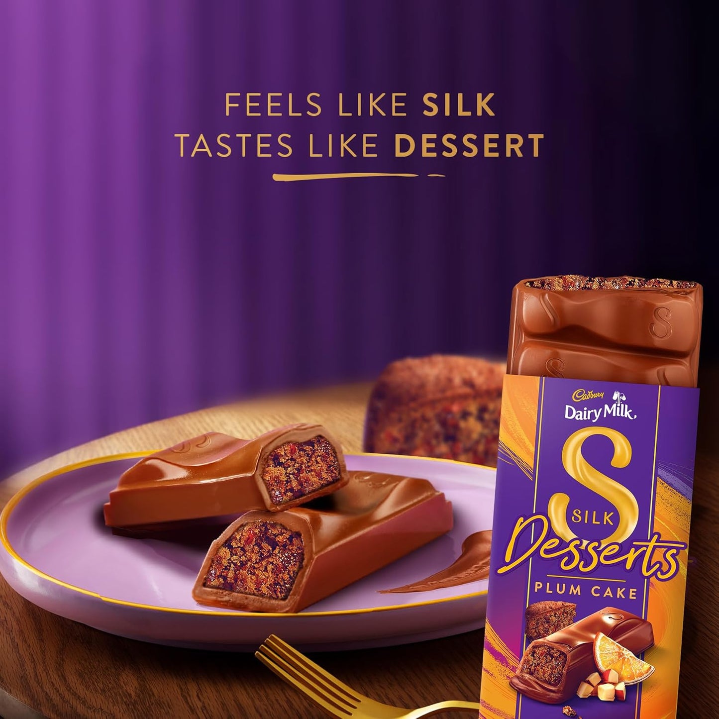 Cadbury/ Dairy Milk Silk Dessert - Plum Cake(70gm)