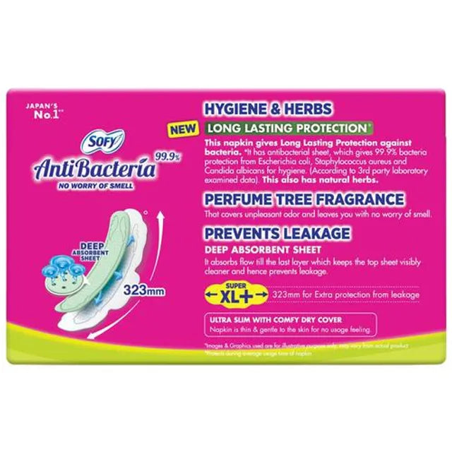 Buy Sofy Sanitary Pads - Cool Super XL+ Online at Best Price of Rs