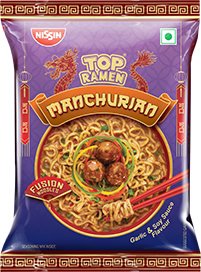 Top Ramen/ Manchurian Fusion Noodles/ Garlic & Soy Sauce Flavour (70gm)