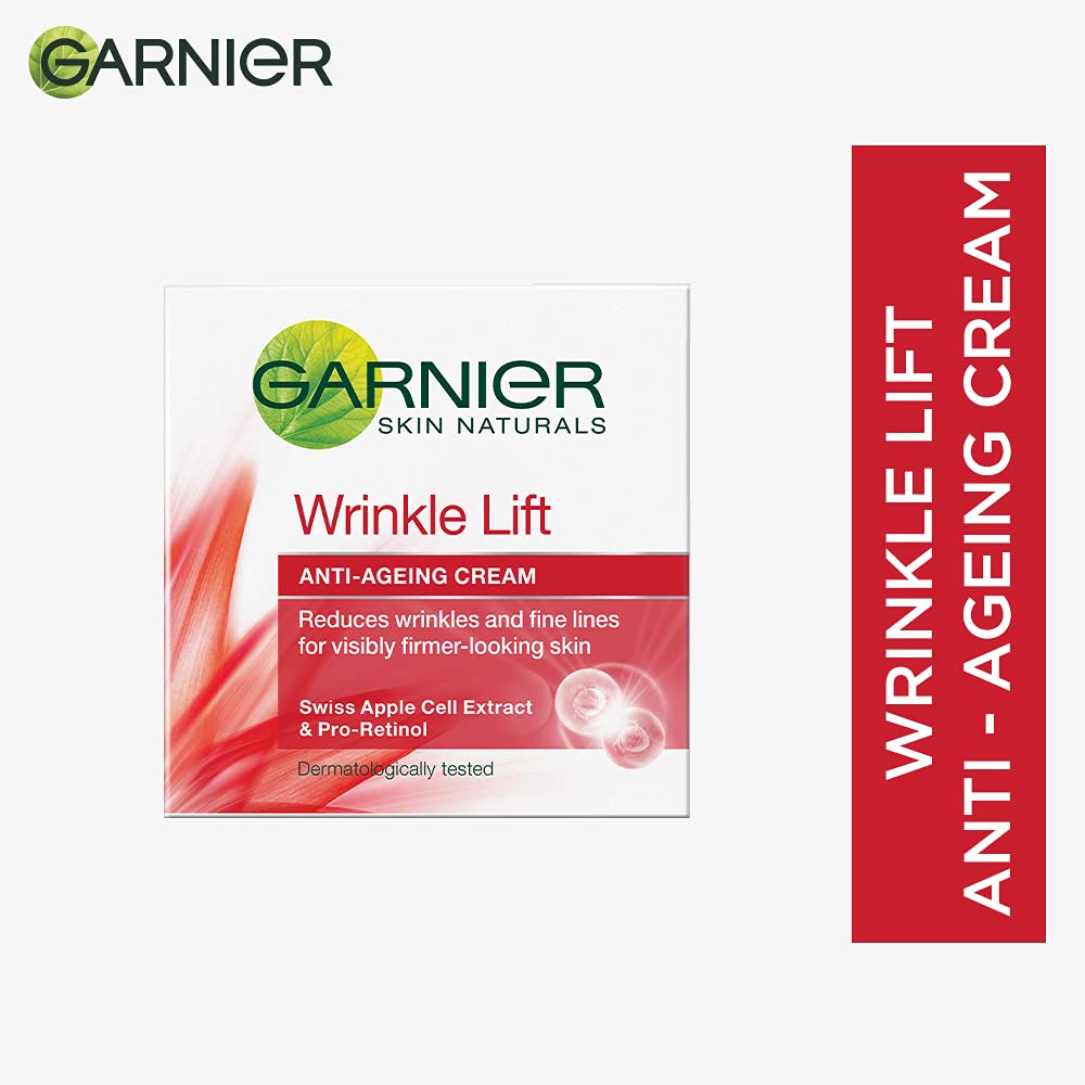 GARNIER SKIN NATURALS/ WRINKLE LIFT ANTI AGEING CREAM(40gm)