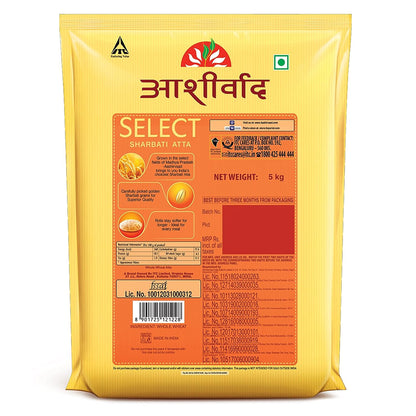 Aashirvaad/ Select Sharbati Atta(5kg)