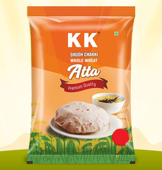 K K SHUDH CHAKKI ATTA (PREMIUM QUALITY) (5kg)