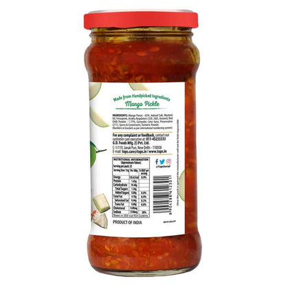 TOPS GOLD MANGO PICKLE (375gm)