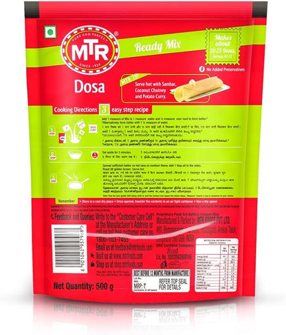 MTR/ Ready Mix Dosa (500gm)