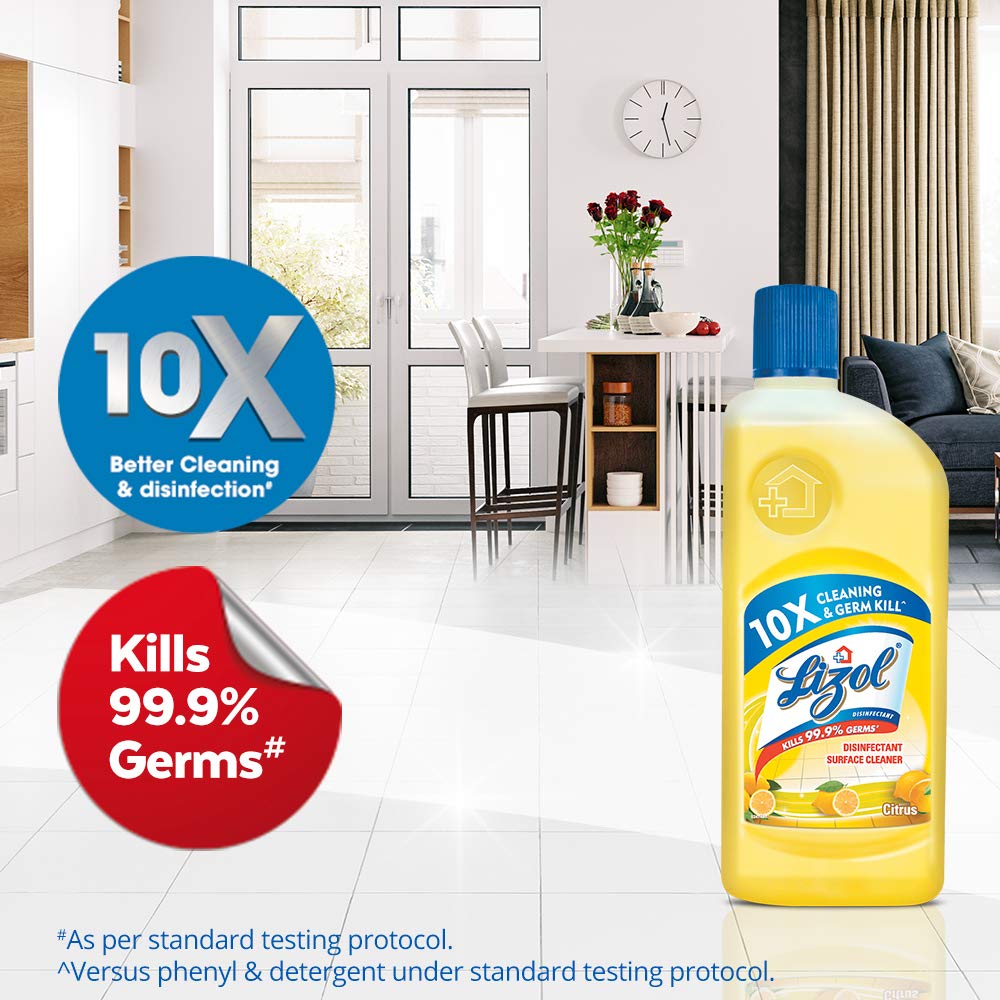 LIZOL DISINFECTANT SURFACE CLEANER CITRUS (975ml)