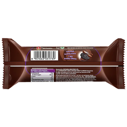 Britannia/ Treat Choco Creme Sandwich Biscuit(60gm)