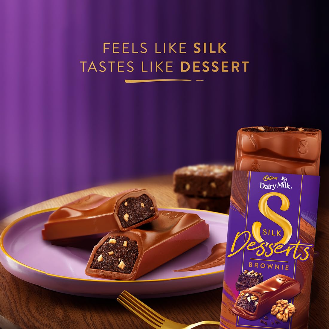 Cadbury/ Dairy Milk Silk Dessert - Brownie(70gm)