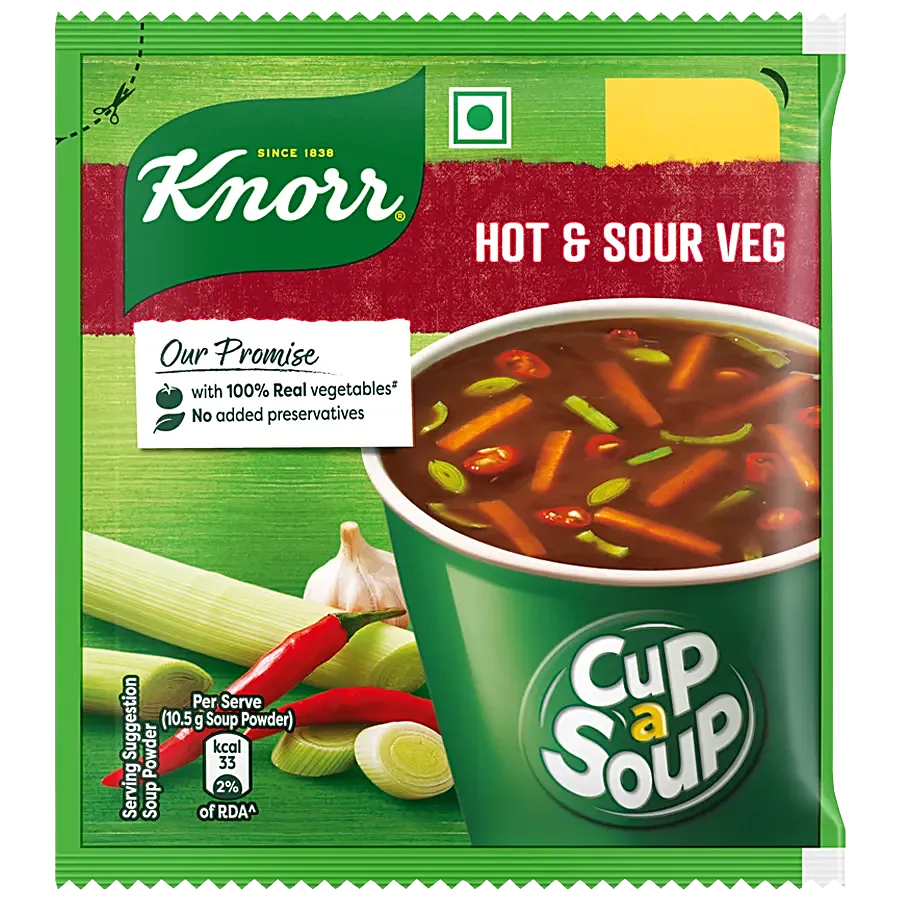 Knorr/ Cup a Soup/ Hot & Sour Veg (10.5gm)