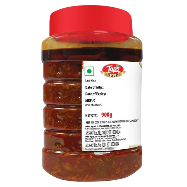 TOPS GOLD MANGO PICKLE (900gm)