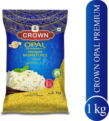 CROWN/ OPAL BASMATI RICE/ 19mm LONG GRAIN(1kg)