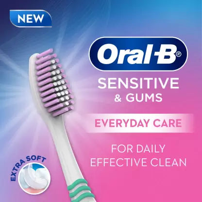 ORAL-B/ SENSITIVE & GUMS/ EVERYDAY CARE/ OFFER PACK (PACK OF 5)