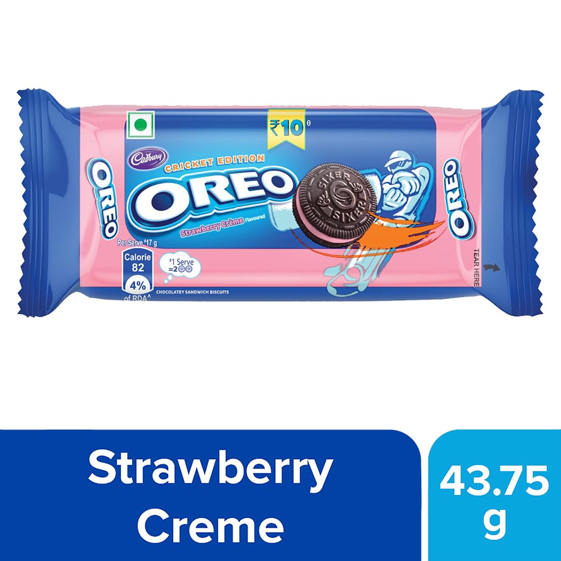 Cadbury/ Oreo/ Strawberry Creme Biscuits (43.75gm)