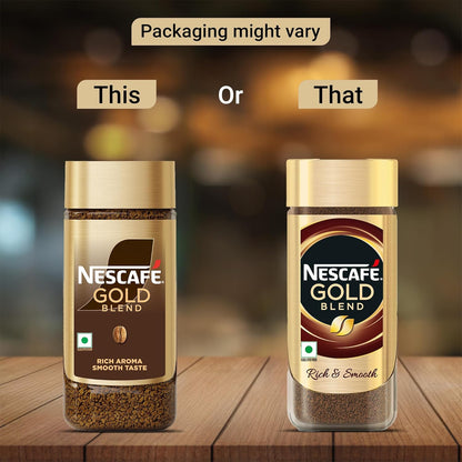 Nescafe/ Gold Blend/ Rich & Smooth Coffee (95gm)(Free Timeless Glass Mug)