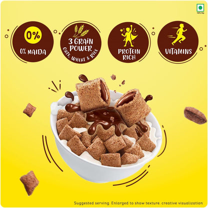 Kellogs/ Chocos Fills Double Chocolaty Cereal (17gm)