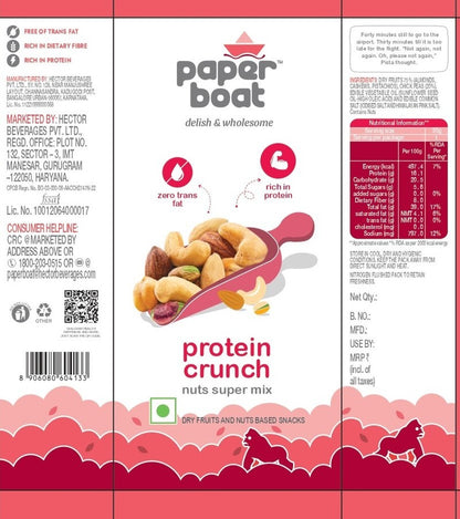 Paper Boat/ Nuts Super Mix/ Protein Crunch (30gm)