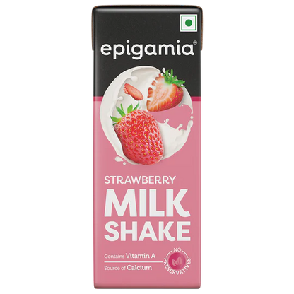 Epigamia/ Strawberry Milkshake (180ml)