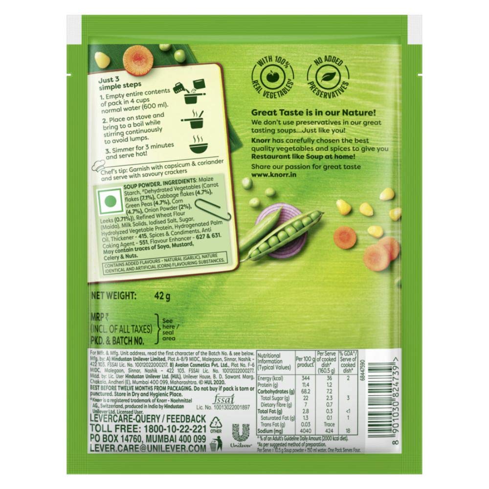 Knorr/ Mixed Vegetable Soup (40gm)