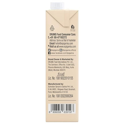 Epigamia/ Almond Beverage Unsweetened Milk/ Dairy Free(1ltr)
