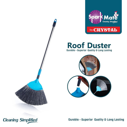 Spark Mate/ Roof Duster (1n) - by Crystal with Extendable Stainless Steel Handle