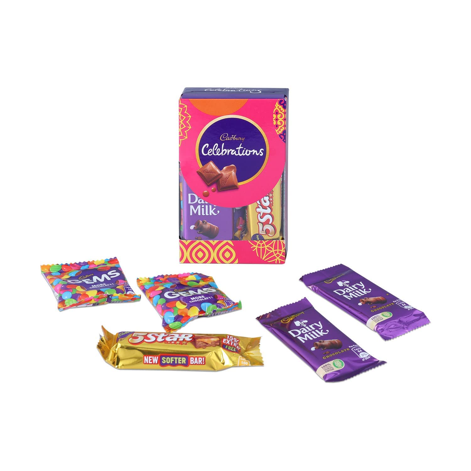 Buy Cadbury Celebrations Assorted Chocolate, Gift Pack 64.2 gm Online at  Best Price. of Rs 37.5 - bigbasket