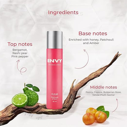 Envy/ Natural Spray Fleur For Women(60ml)