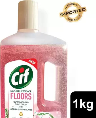 CIF NATURAL ESSENCE FLOOR CLEANERS/ LILY & ROSEMARY WITH NATURAL ESSENTIAL OILS(997ml)