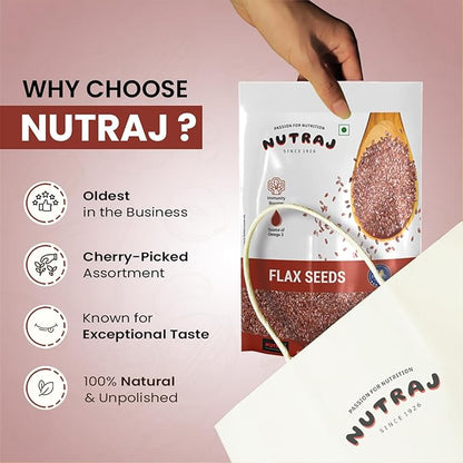 Nutraj/ Flax Seeds(200gm)
