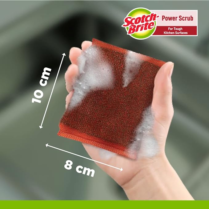 Scotch-Brite/ Power Scrub For Tough Kitchen Surface(1n)