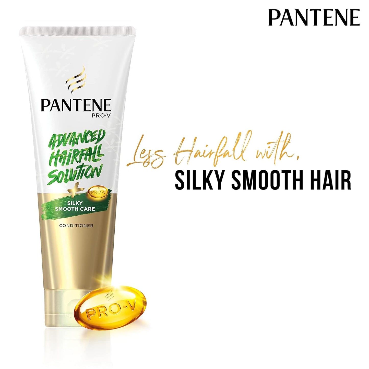 PANTENE PRO-V/ ADVANCED HAIRFALL SOLUTION + SILKY SMOOTH CARE CONDITIONER (200ml)