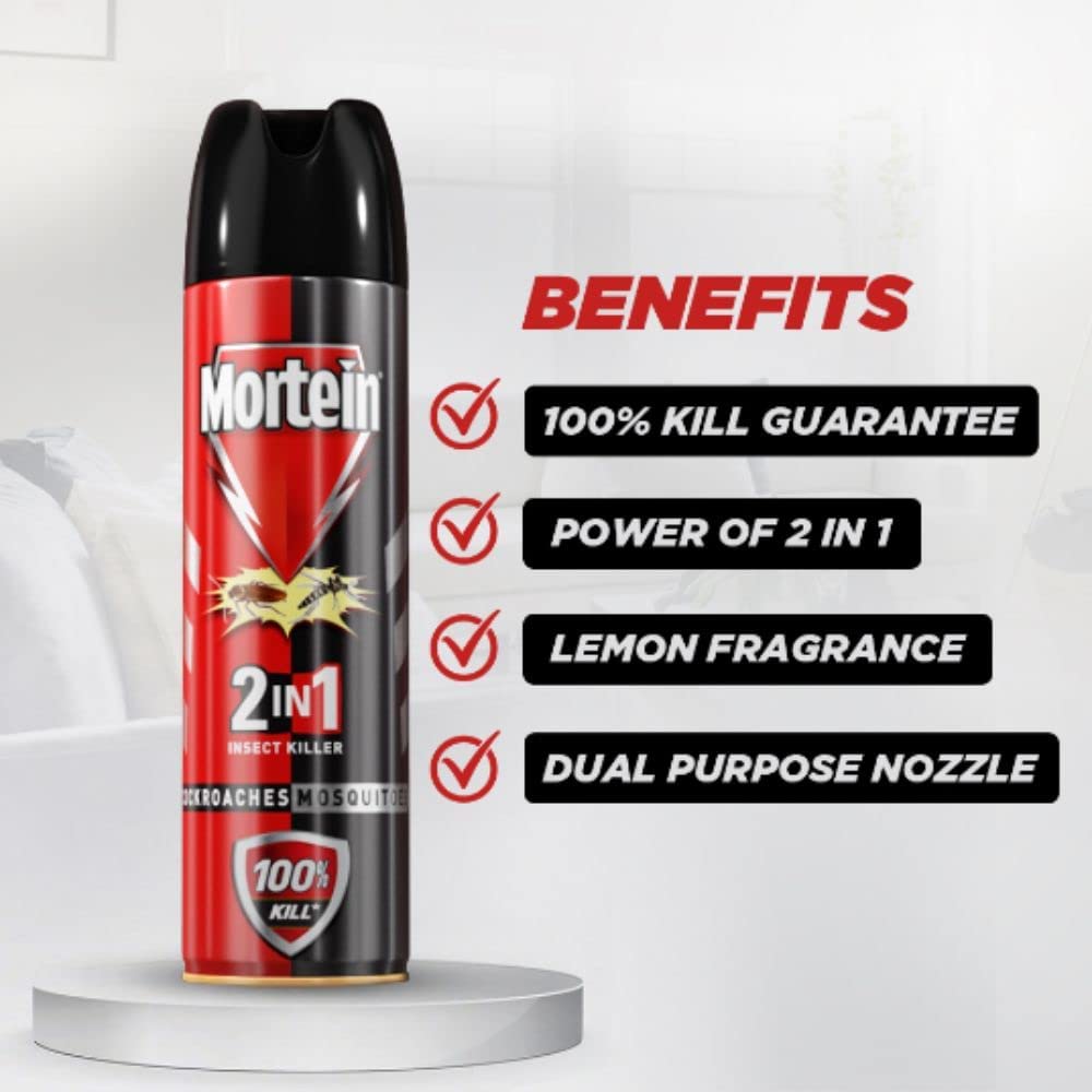 MORTEIN 2 IN 1 INSECT KILLER (200ml)