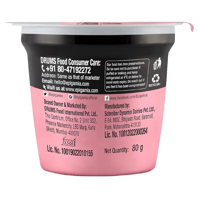 Epigamia/ Artisanal Mishti Doi(80gm)