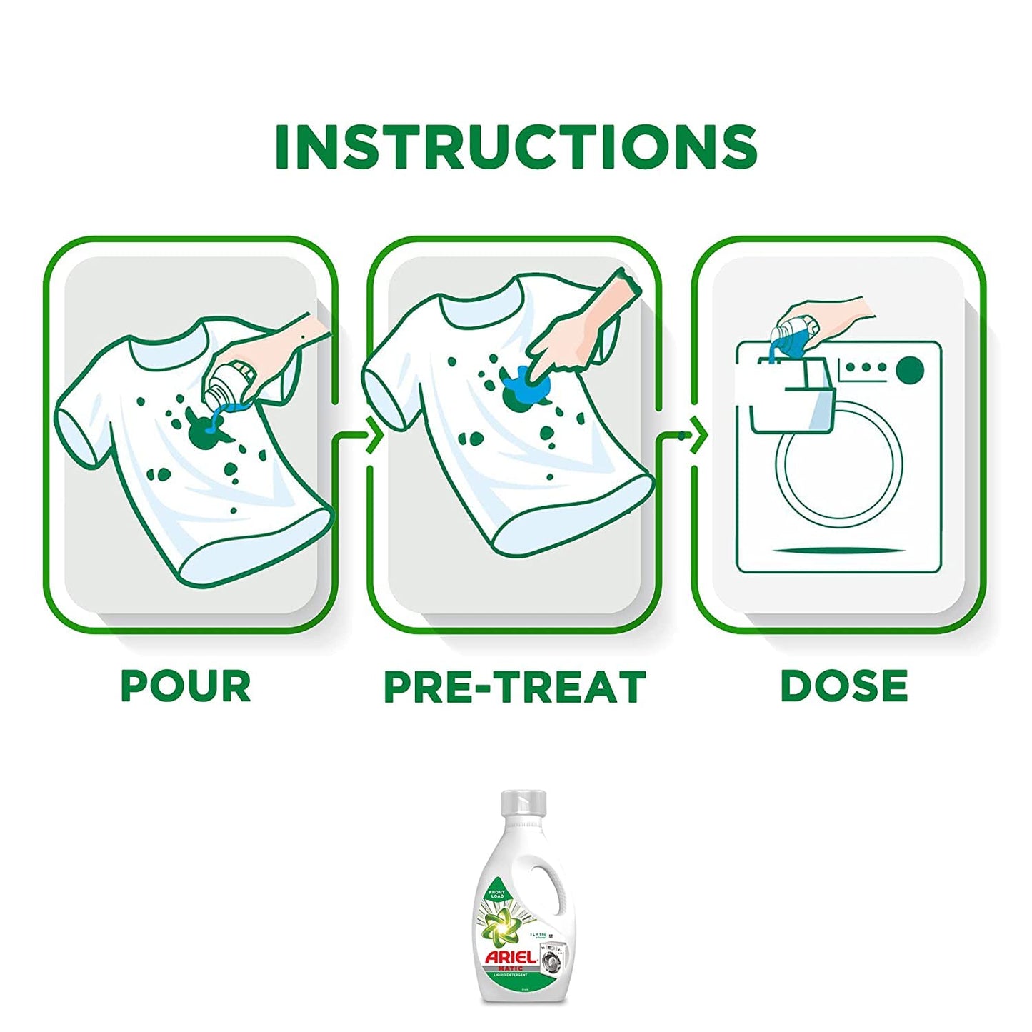 Ariel/ Matic Liquid/ Front Load (1lt)