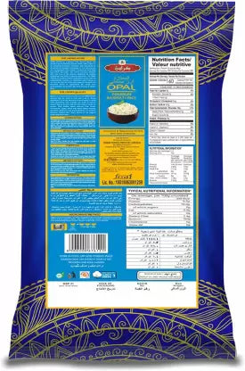 CROWN/ OPAL BASMATI RICE/ 19mm LONG GRAIN(1kg)